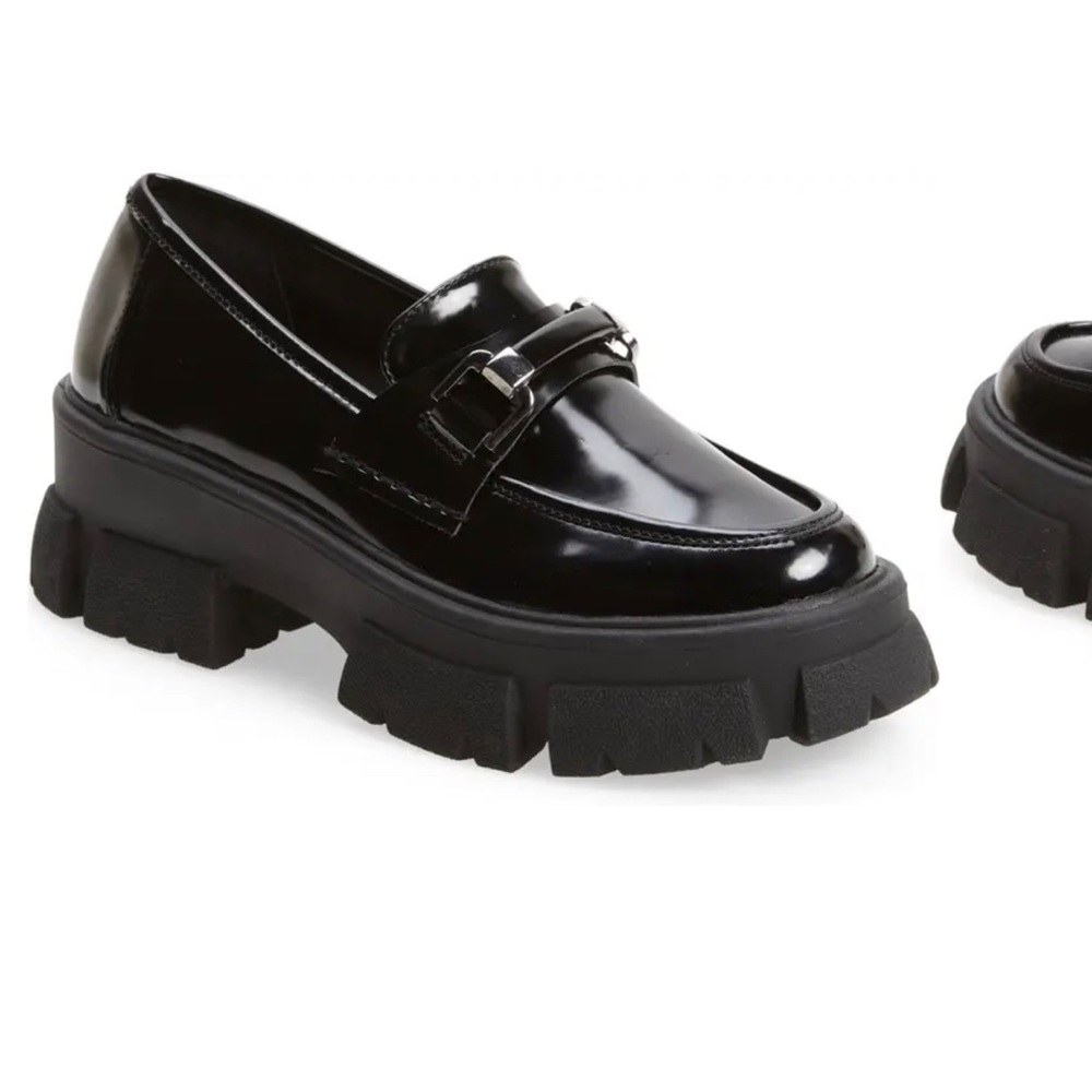 Steve Madden platform loafers